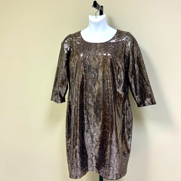 Tahari sequin dress - Picture 1 of 8